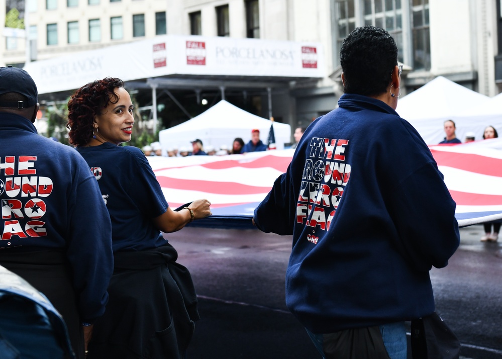 US Service Members Participate in New York City's Annual Veterans Day Parade