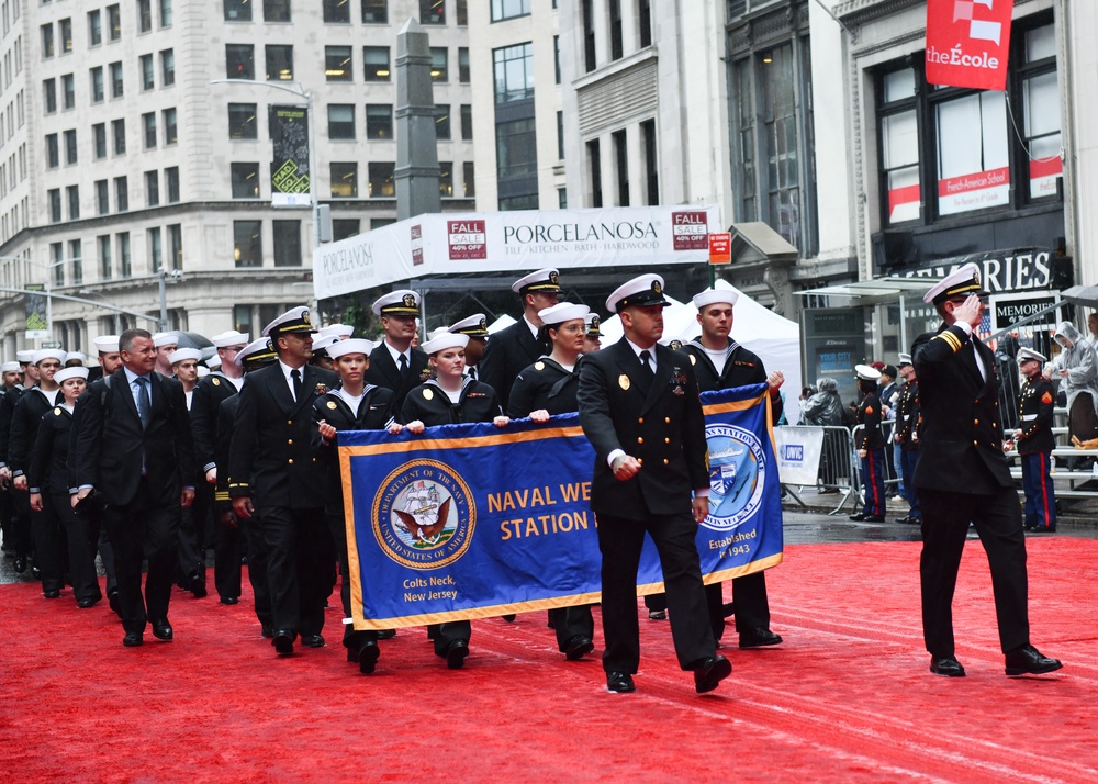 US Service Members Participate in New York City's Annual Veterans Day Parade