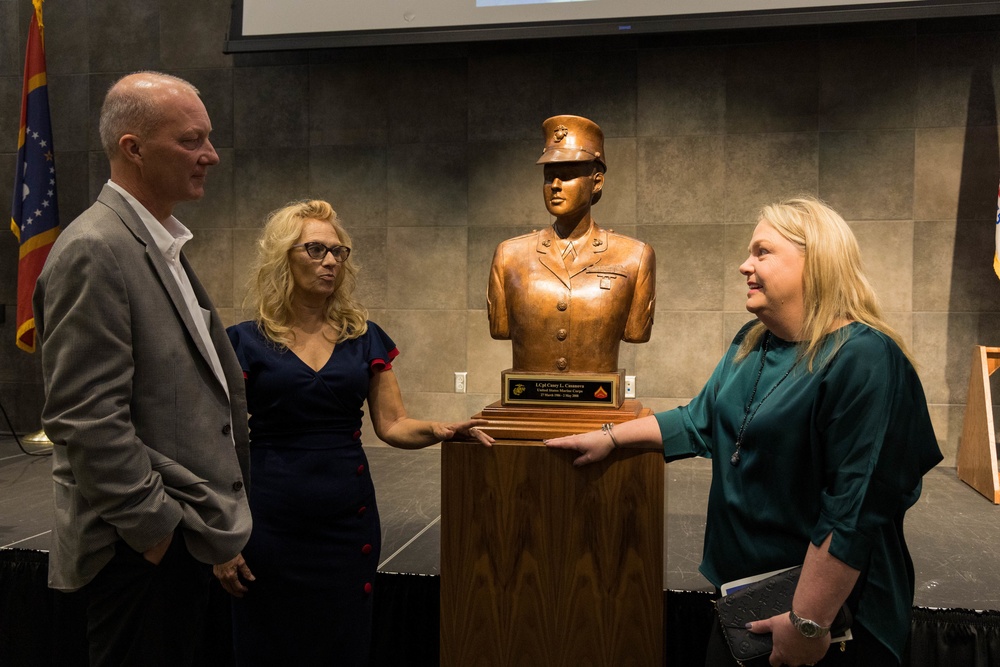 Dedication Ceremony and Unveiling of the LCpl Casey L. Casanova Collection