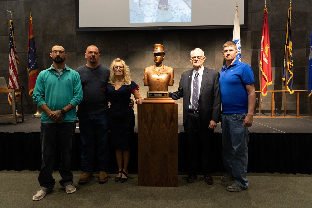 Dedication Ceremony and Unveiling of the LCpl Casey L. Casanova Collection