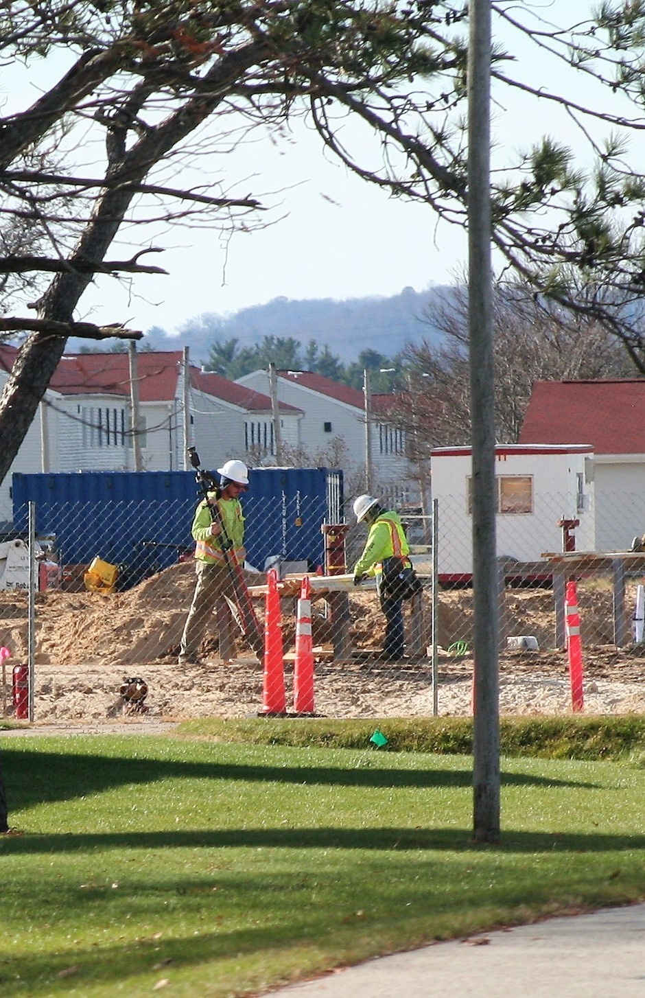 November 2022 construction operations of $11.96 million transient training brigade headquarters at Fort McCoy