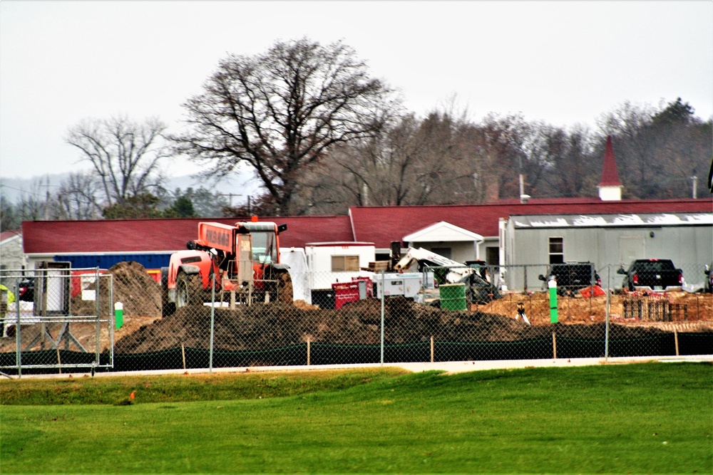 November 2022 construction operations of $11.96 million transient training brigade headquarters at Fort McCoy