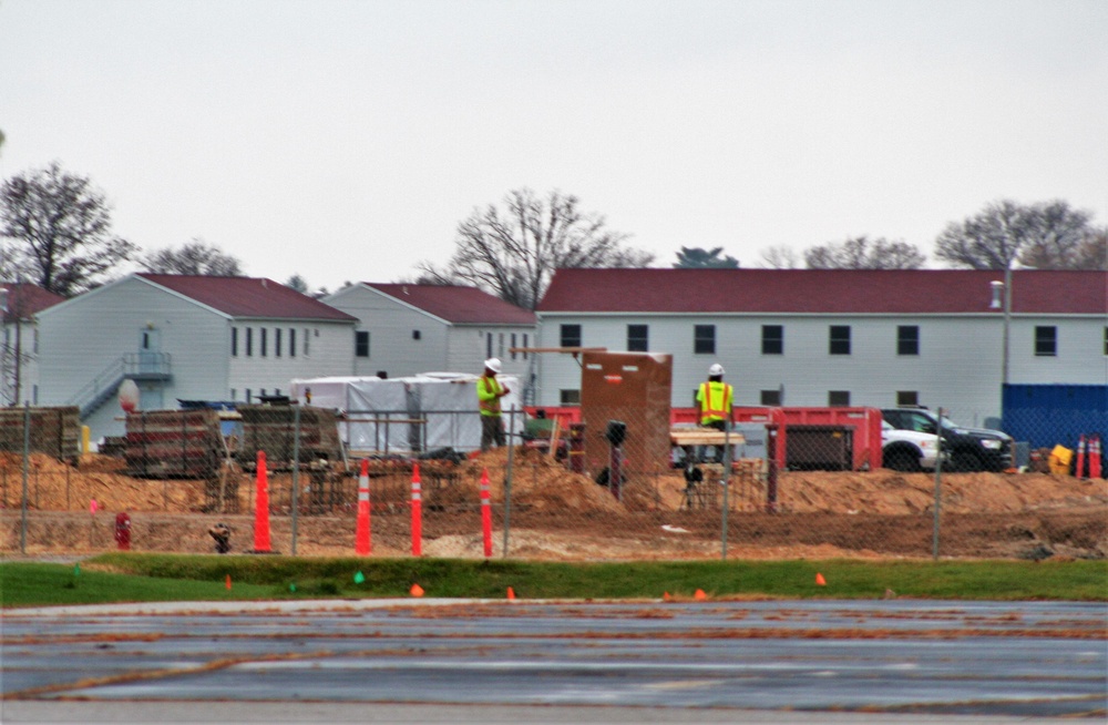 November 2022 construction operations of $11.96 million transient training brigade headquarters at Fort McCoy