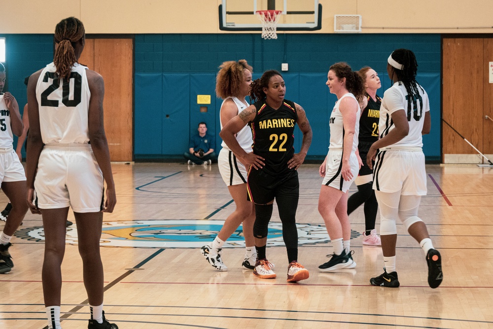 Marine Corps vs. Army Women’s Basketball Tournament