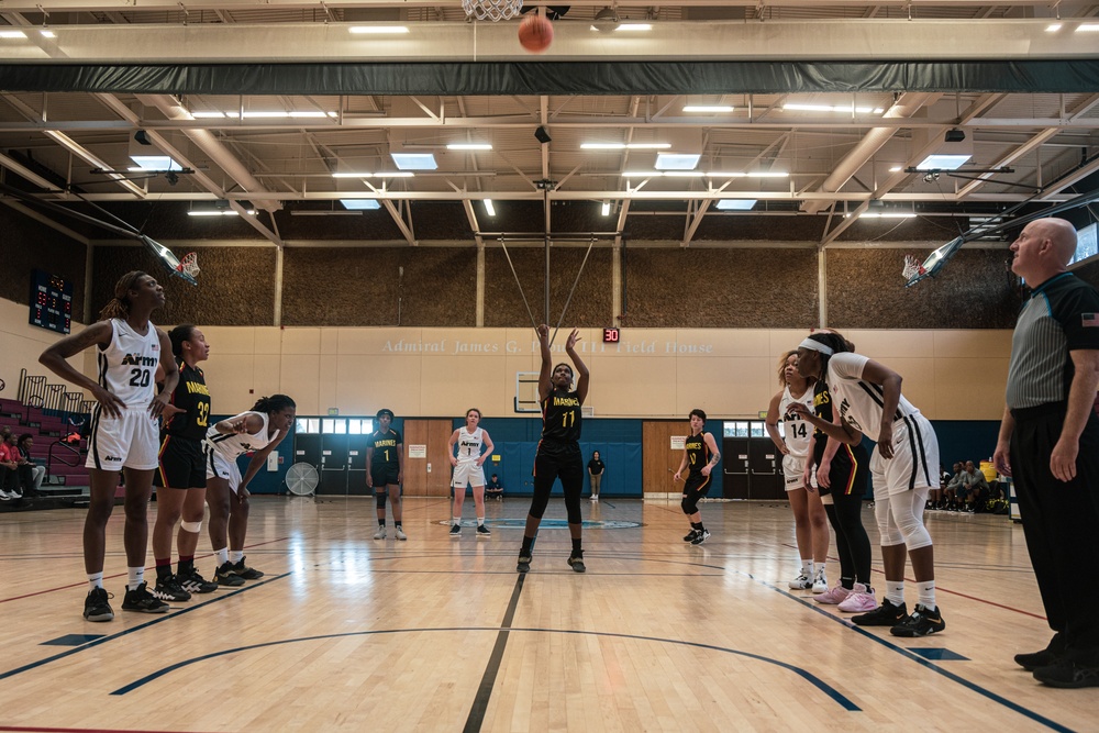 Marine Corps vs. Army Women’s Basketball Tournament