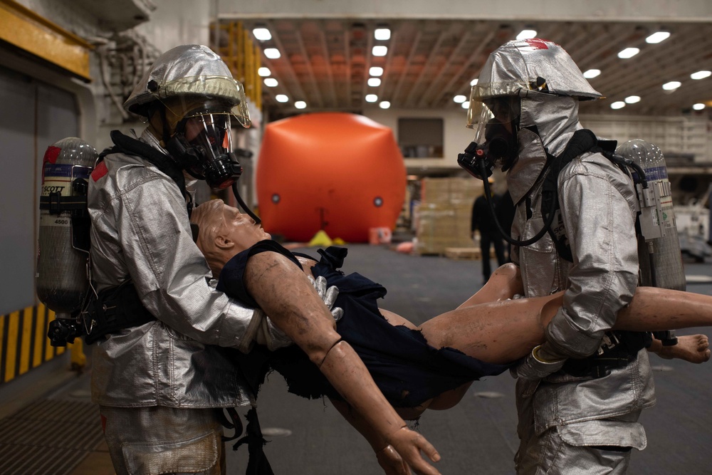 BATAAN AIR DEPARTMENT PARTICIPATES IN DRILL