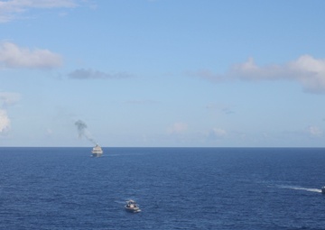 USS Milwaukee and Dominican Navy Work Together in Bilateral Maritime Interdiction Exercise