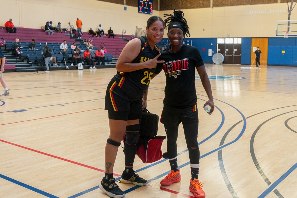 Marine Corps vs. Army Women’s Basketball Tournament