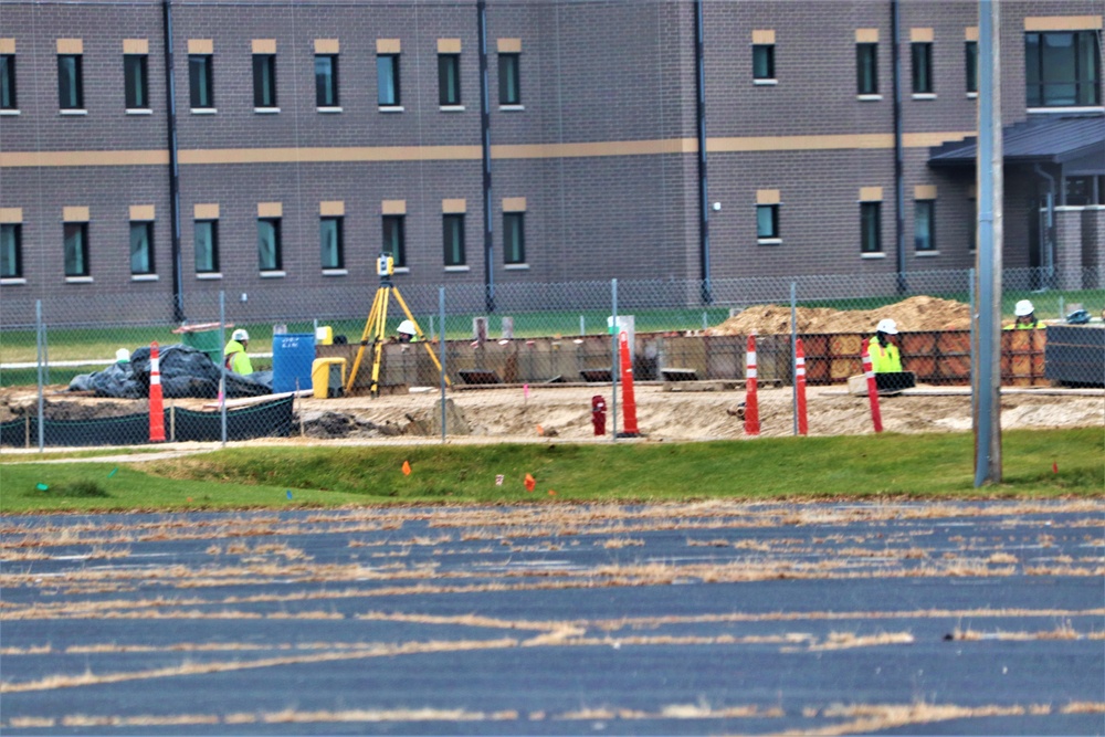 November 2022 construction operations of $11.96 million transient training brigade headquarters at Fort McCoy
