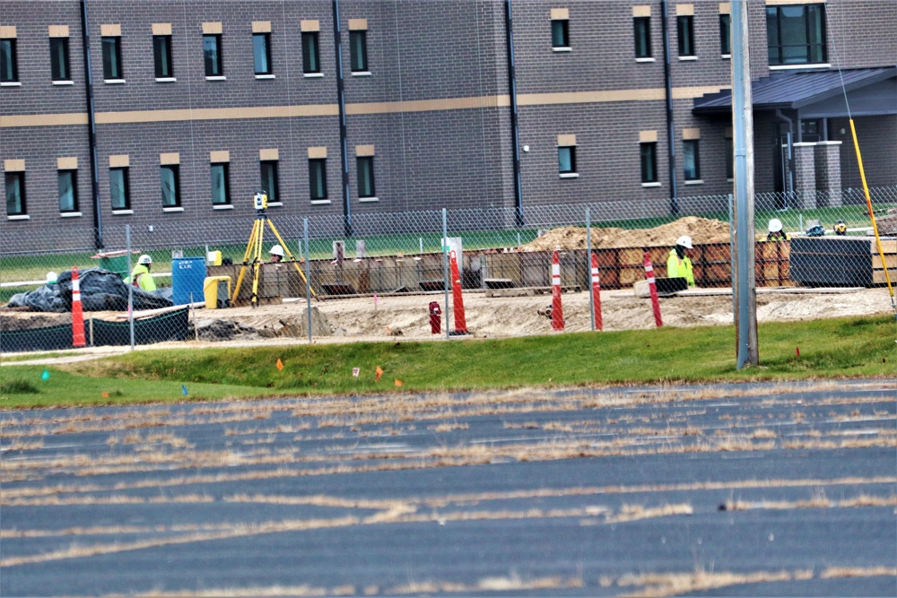 November 2022 construction operations of $11.96 million transient training brigade headquarters at Fort McCoy