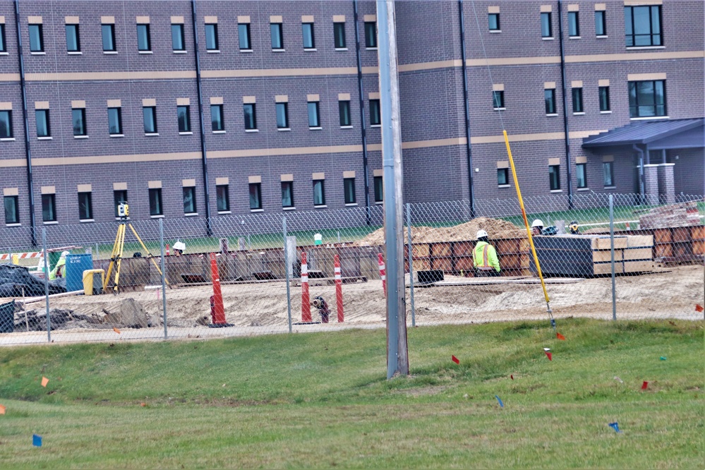November 2022 construction operations of $11.96 million transient training brigade headquarters at Fort McCoy