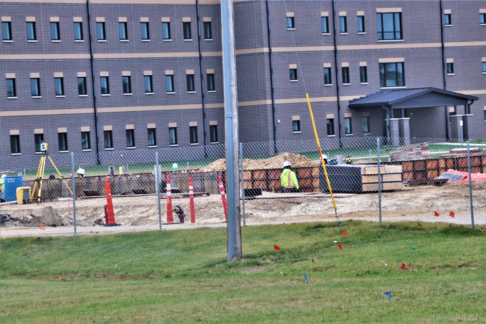 November 2022 construction operations of $11.96 million transient training brigade headquarters at Fort McCoy
