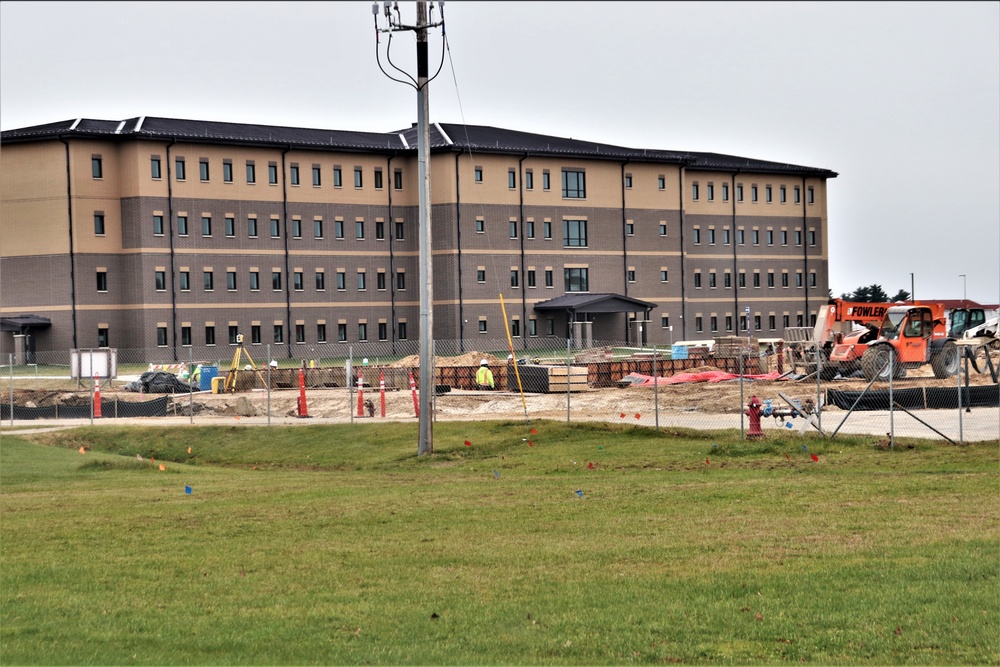 November 2022 construction operations of $11.96 million transient training brigade headquarters at Fort McCoy