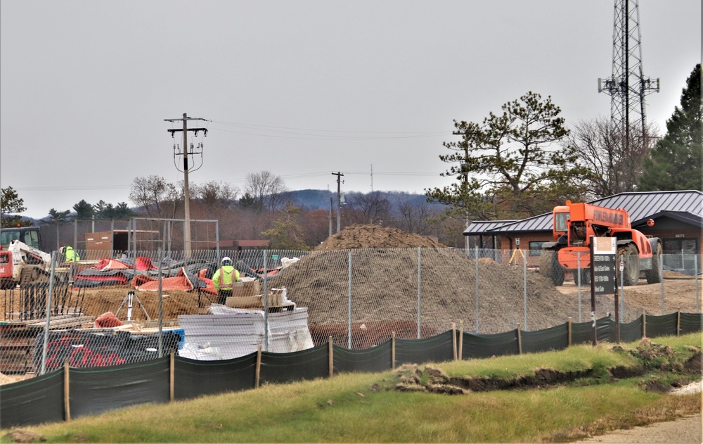 November 2022 construction operations of $11.96 million transient training brigade headquarters at Fort McCoy