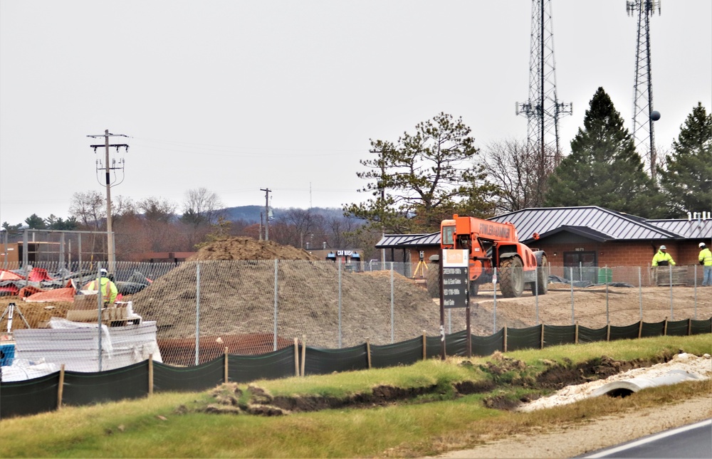 November 2022 construction operations of $11.96 million transient training brigade headquarters at Fort McCoy