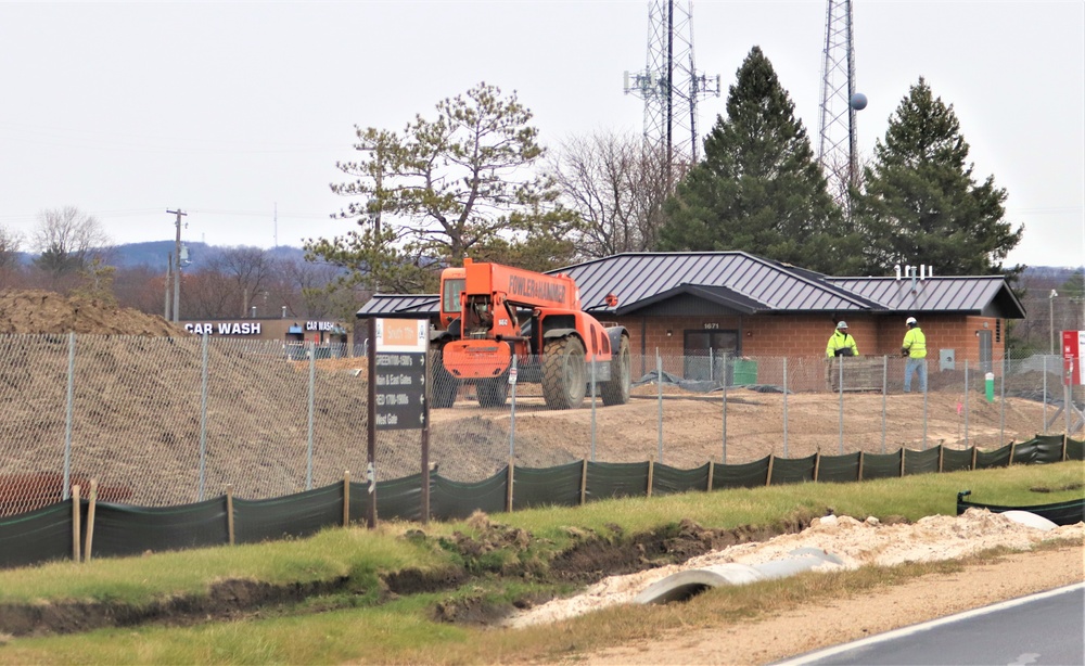 November 2022 construction operations of $11.96 million transient training brigade headquarters at Fort McCoy