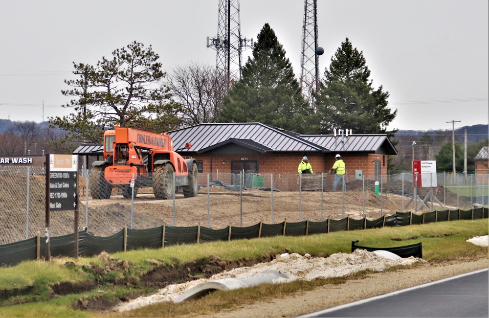 November 2022 construction operations of $11.96 million transient training brigade headquarters at Fort McCoy
