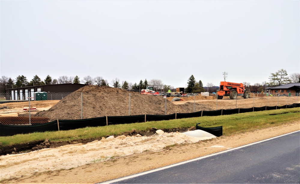 November 2022 construction operations of $11.96 million transient training brigade headquarters at Fort McCoy