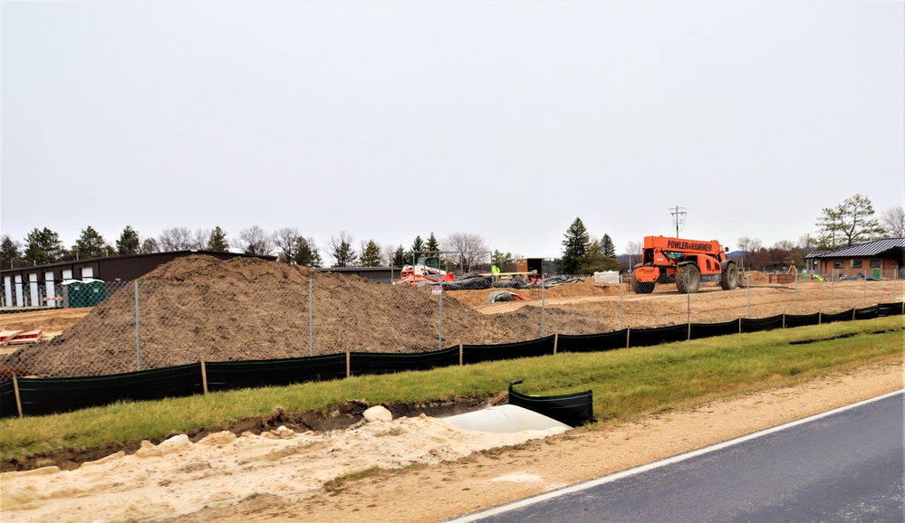November 2022 construction operations of $11.96 million transient training brigade headquarters at Fort McCoy