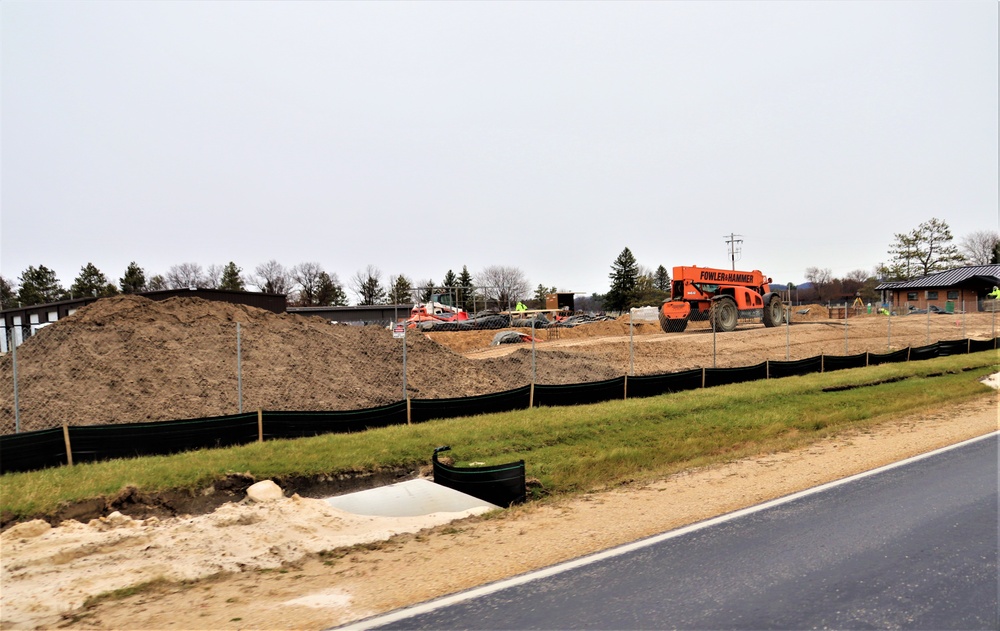 November 2022 construction operations of $11.96 million transient training brigade headquarters at Fort McCoy