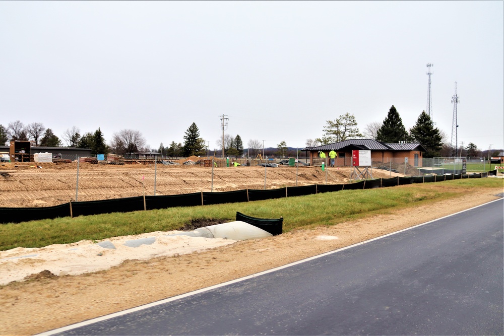 November 2022 construction operations of $11.96 million transient training brigade headquarters at Fort McCoy