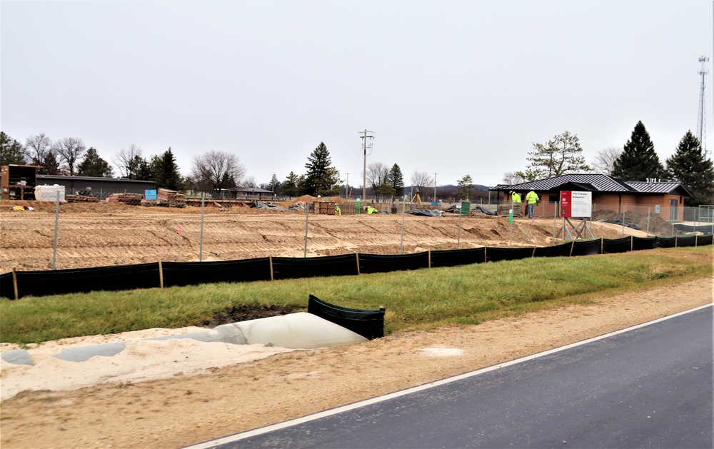 November 2022 construction operations of $11.96 million transient training brigade headquarters at Fort McCoy