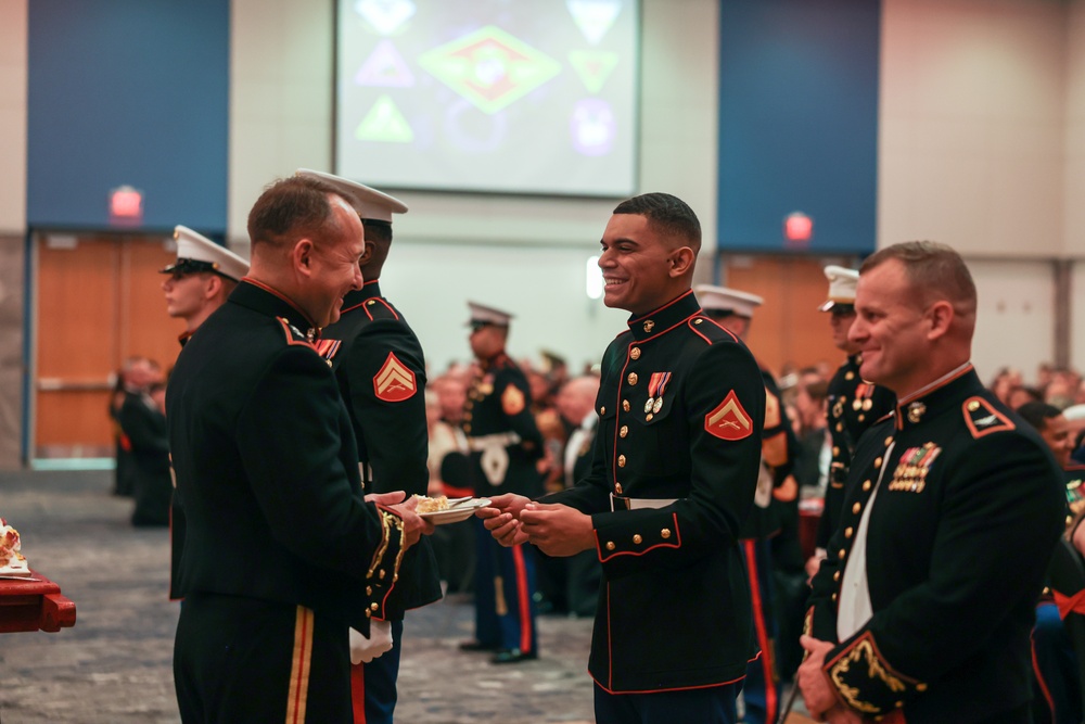 2nd MAW hosts 247th Marine Corps Birthday Ball