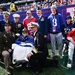 Rear Adm. Christopher Gray, Along With Fellow Officers, Meets MetLife Stadium's &quot;Salute to Service&quot; Game's Honorary Veteran