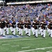 The US Marine Silent Drill Team Performs at Halftime During MetLife Stadium's Salute to Service Game