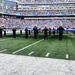 Service Members Participate in the Opening Ceremony at MetLife Stadium's Salute to Service Game