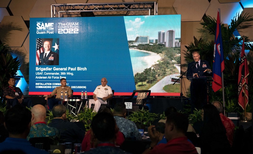 Andersen AFB leadership attend SAME Forum in Guam