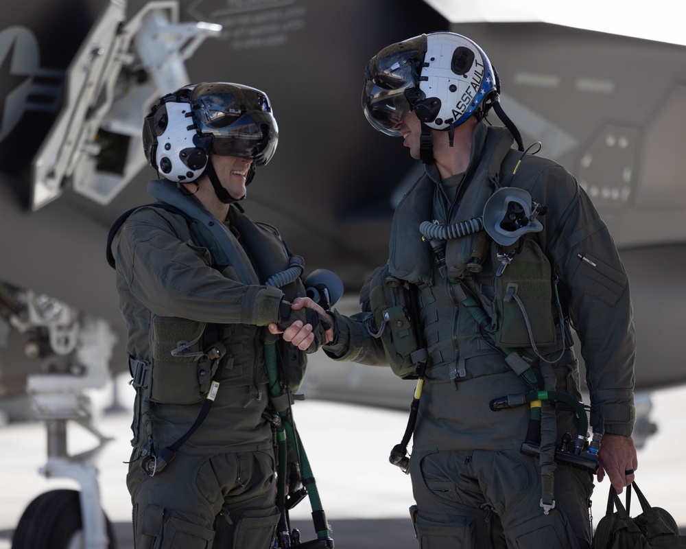 Black Sheep conduct squadron’s first F-35B flight