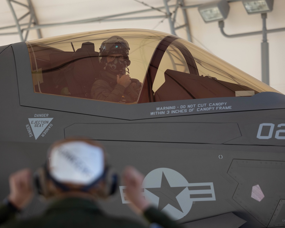 Black Sheep conduct squadron’s first F-35B flight