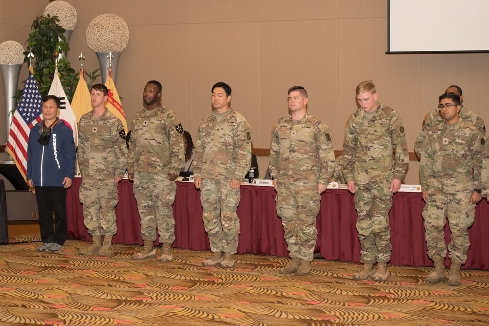 Camp Humphreys Leaders Connect with and Recognize Members of the Community