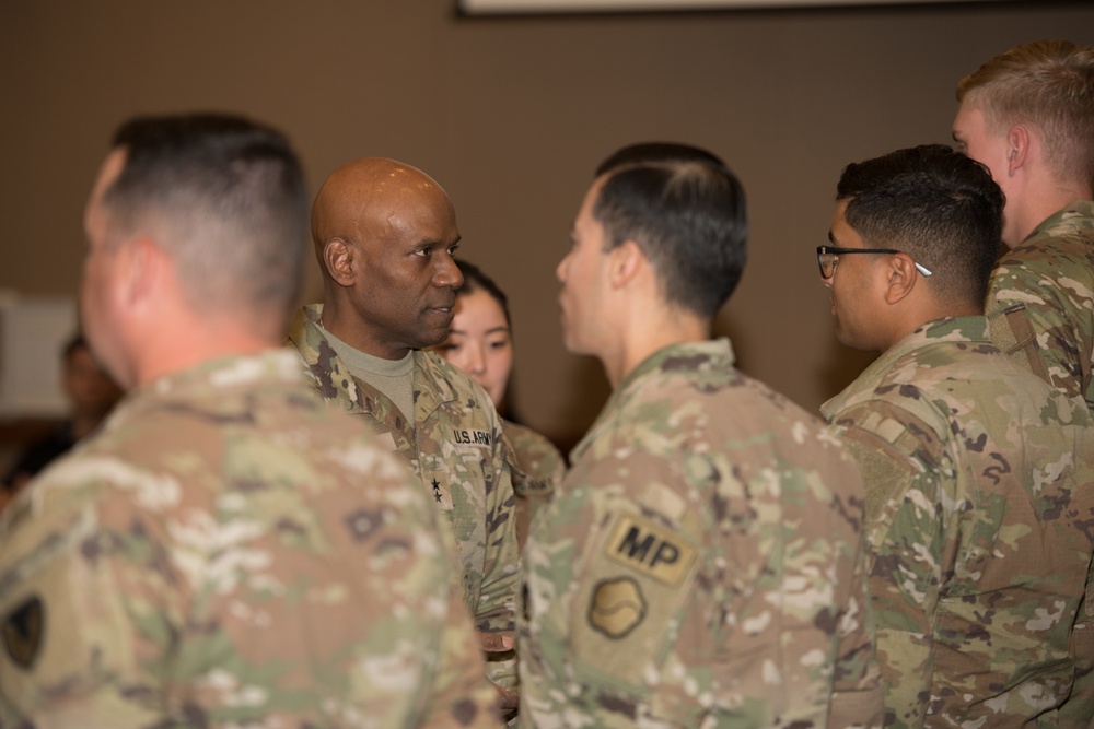 Camp Humphreys Leaders Connect with and Recognize Members of the Community