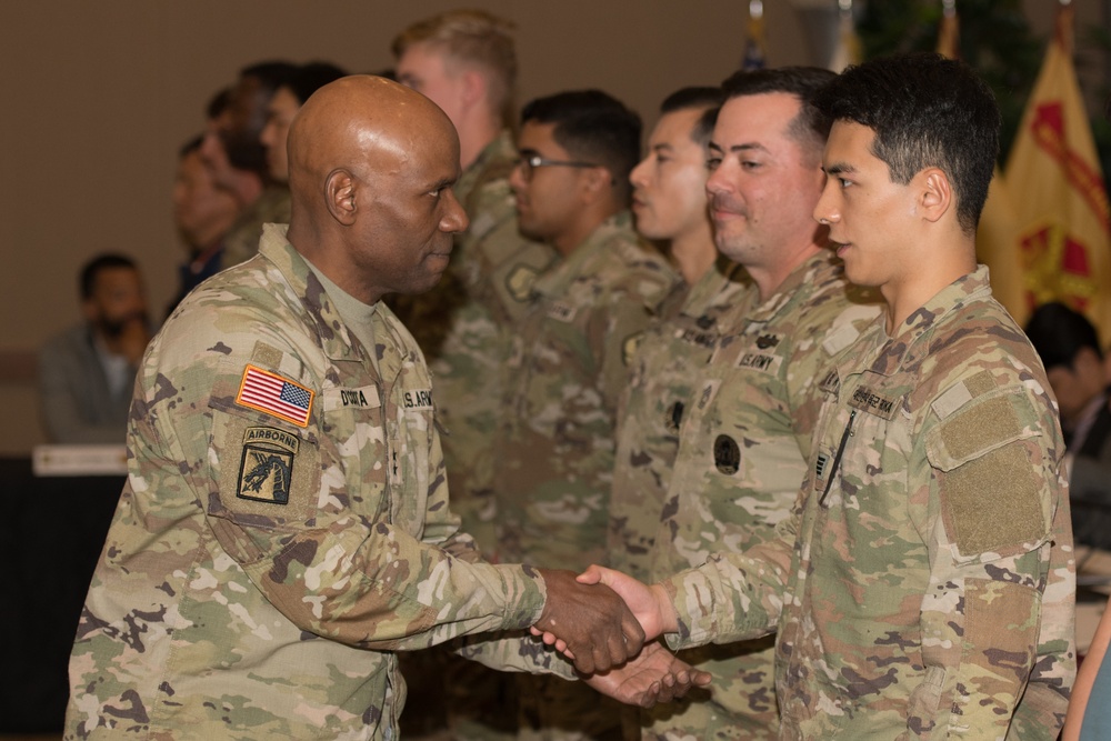 Camp Humphreys Leaders Connect with and Recognize Members of the Community