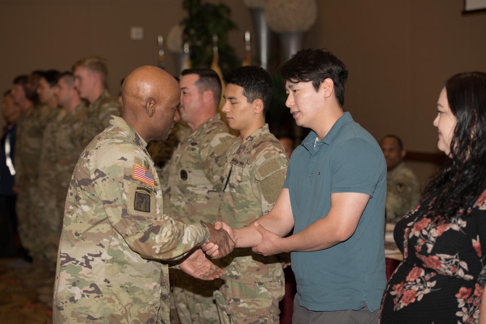 Camp Humphreys Leaders Connect with and Recognize Members of the Community