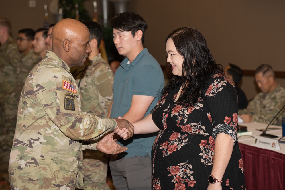 Camp Humphreys Leaders Connect with and Recognize Members of the Community