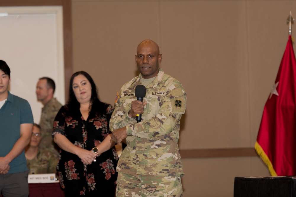 Camp Humphreys Leaders Connect with and Recognize Members of the Community