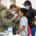 USNS Comfort medical site fully operational treating patients, Colombia