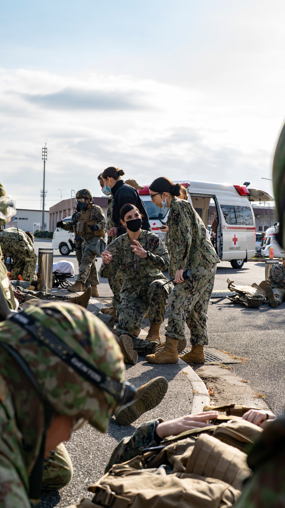 Exercise Active Shield 2022: Air station branch health clinic responds to simulated mass casualties