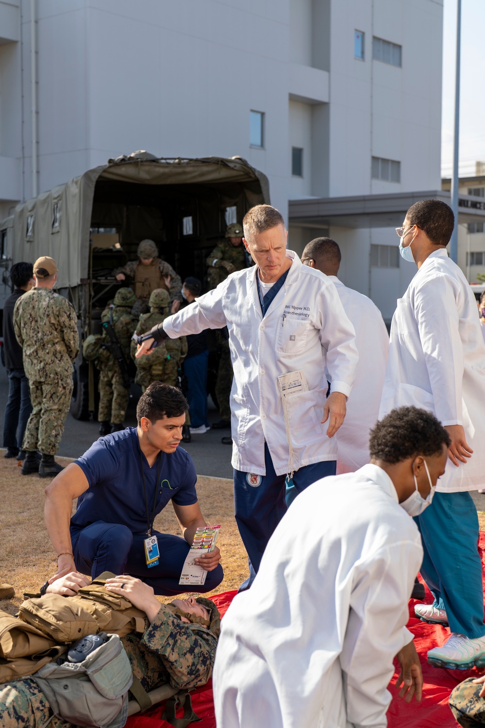 Exercise Active Shield 2022: Air station branch health clinic responds to simulated mass casualties