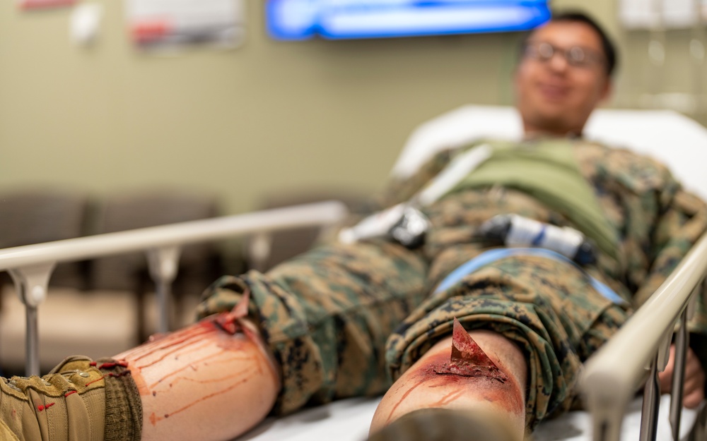 Exercise Active Shield 2022: Air station branch health clinic responds to simulated mass casualties
