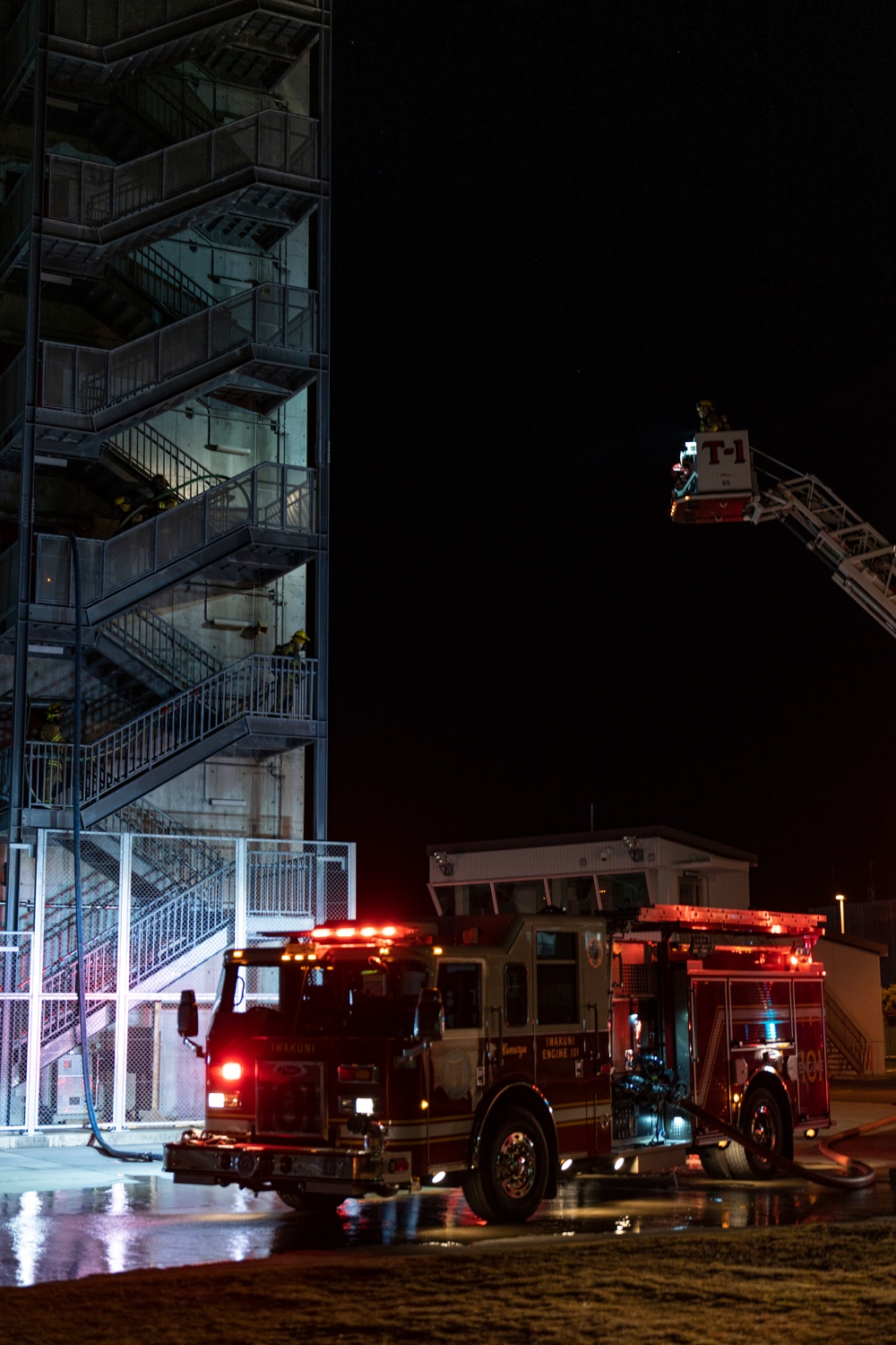 Exercise Active Shield 2022: Air station fire department responds to simulated structure fire