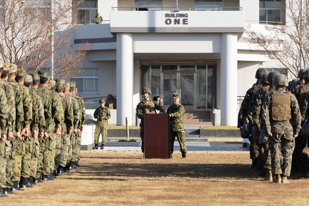 Exercise Active Shield 2022: US, Japan Self-Defense Force members conduct opening ceremony