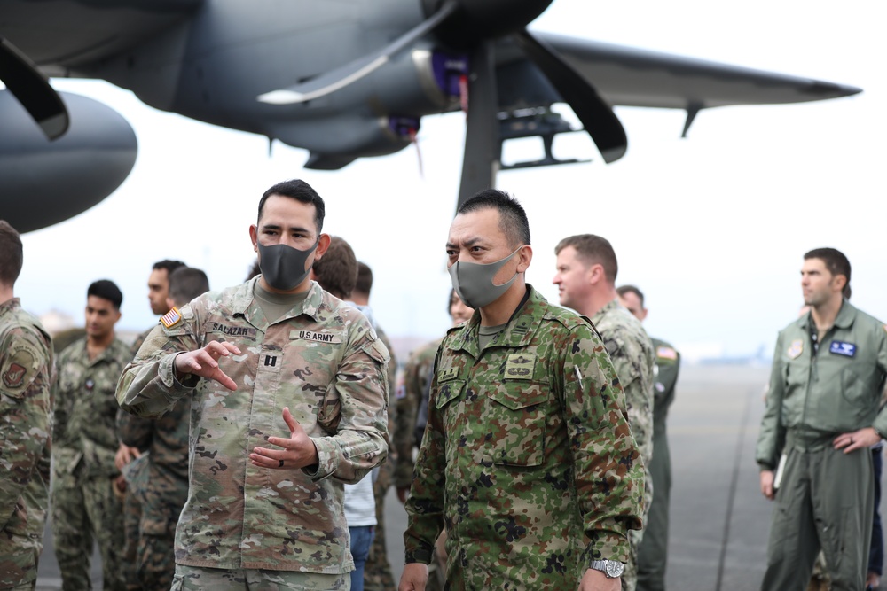 U.S. Forces showcase C-130J during Keen Sword 23