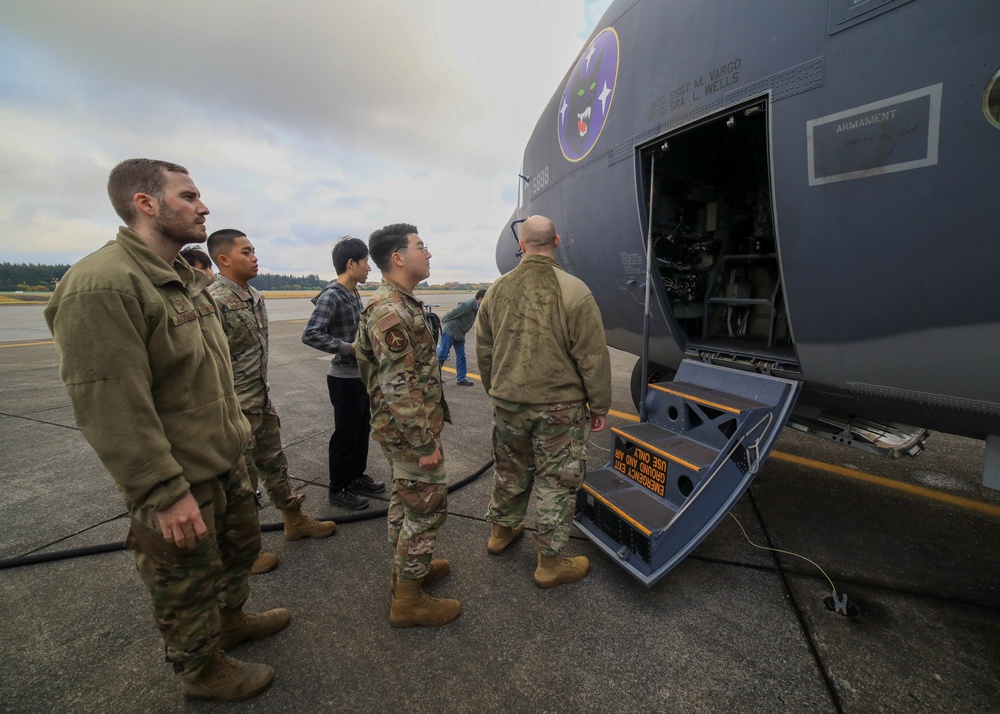 U.S. Forces showcase C-130J during Keen Sword 23