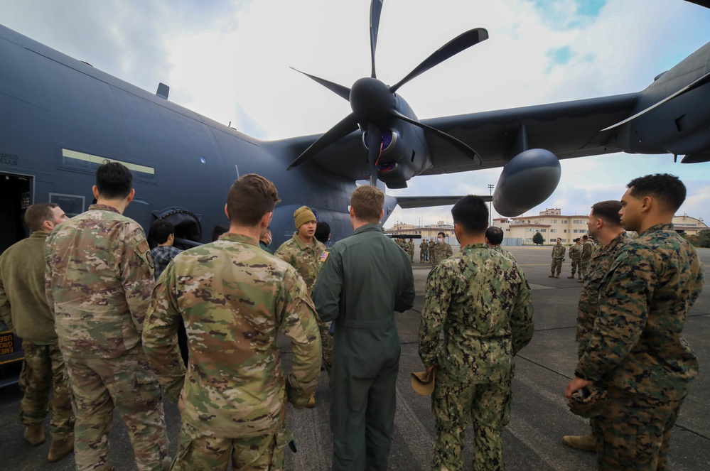 U.S. Forces showcase C-130J during Keen Sword 23