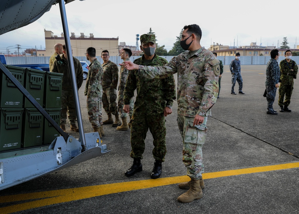 U.S. Forces showcase C-130J during Keen Sword 23