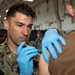 USS Carl Vinson (CVN 70) Conducts Flu Shot Exercise